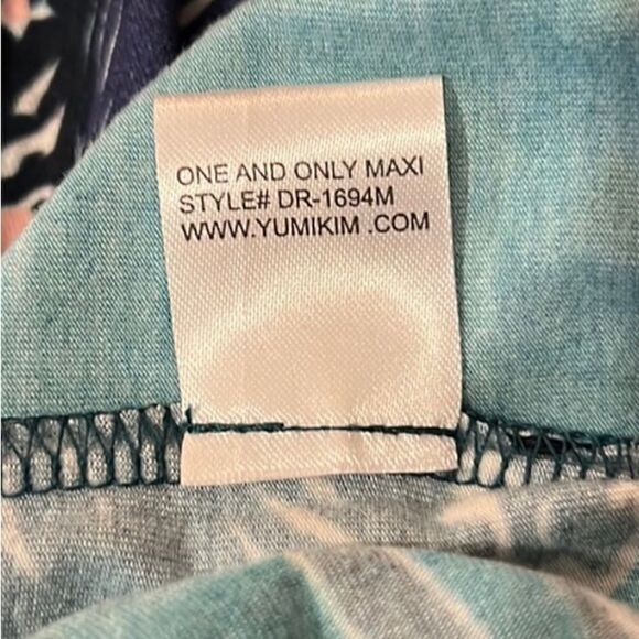 Yumi Kim One & Only Green Floral Maxi Dress, size XS - Picture 7 of 8